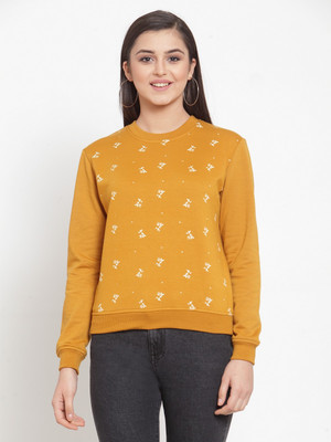KASSUALLY Full Sleeve Printed Women Sweatshirt