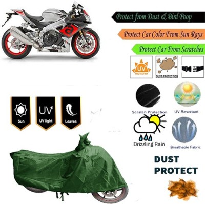 MotohunK Two Wheeler Cover for Aprilia(Green)