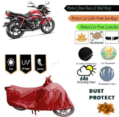 MotohunK Two Wheeler Cover for Hero(Maroon)