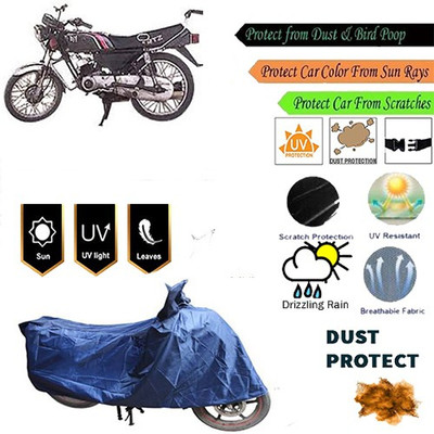 MotohunK Two Wheeler Cover for Bajaj(Blue)