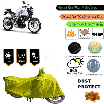 MotohunK Two Wheeler Cover for Hyosung(Yellow)