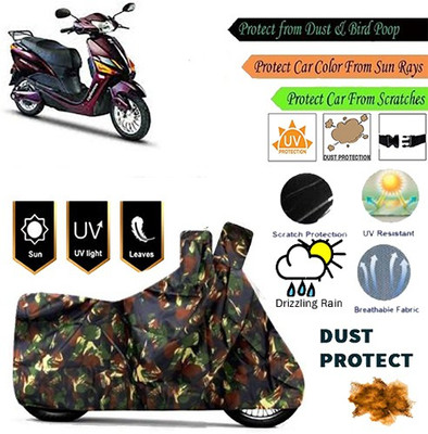 MotohunK Two Wheeler Cover for Hero(Multicolor)