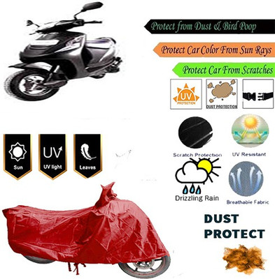 MotohunK Two Wheeler Cover for Avon(Red)