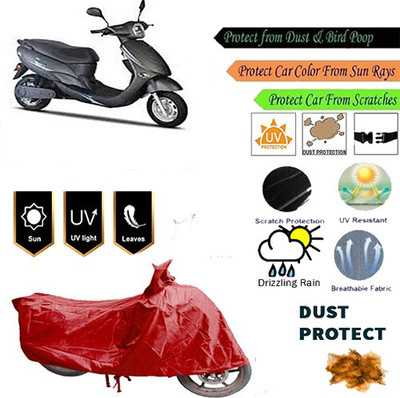 MotohunK Two Wheeler Cover for Avon(Red)