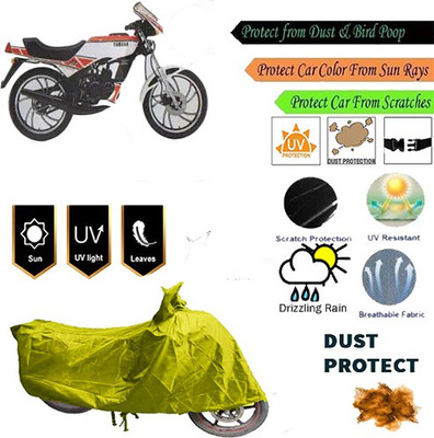 MotohunK Two Wheeler Cover for Yamaha(Yellow)