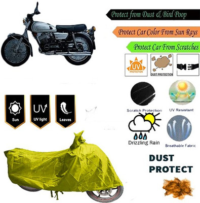 MotohunK Two Wheeler Cover for Yamaha(Yellow)