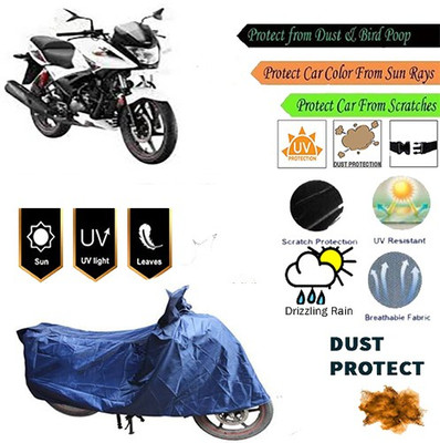 MotohunK Two Wheeler Cover for Hero(Ignitor, Blue)