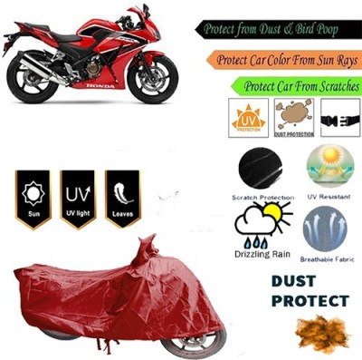 MotohunK Two Wheeler Cover for Honda(Maroon)