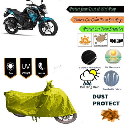MotohunK Two Wheeler Cover for Yamaha(Yellow)