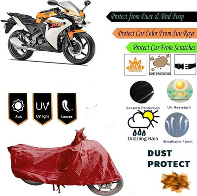 MotohunK Two Wheeler Cover for Honda(Maroon)