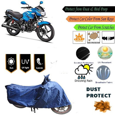 MotohunK Two Wheeler Cover for Hero(Achiever, Blue)