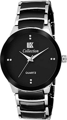 Amezing shop ROUNDGOLD BLACK SILVER DAIL ANALOGUE DIAL NEW ARRIVAL FAST SELLING TRACK DESIGNER UNIQUE WATCH FOR DIWALI_FESTIVAL_PARTY_PROFESSIONAL WATCH MEN SYLISH METAL BELT WATCH FOR MEN ANALOG SILVER BLAC Analog Watch - For Men