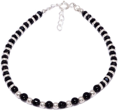 Sahiba Gems Sterling Silver Spinel Bracelet