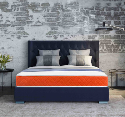 SleepX Dual Medium Soft & Hard 6 inch King Bonded Foam Mattress