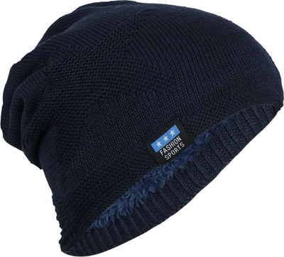 iSweven Woven, Solid Beanie Cap
