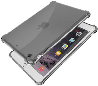 MOCA Back Cover for 7.9 inch Apple ipad Mini 5 5th Gen 2019 Release A2133 A2124 A2125 A2126 Soft back cover case(Black, Rugged Armor, Silicon)