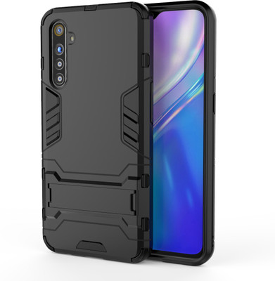 GadgetM Back Cover for Realme XT, Realme X2(Black, Camera Bump Protector)