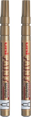 uni-ball PX-21-GL Artist Paint Marker 1.2mm(Set of 2, Gold)