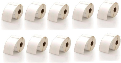 TSC 100mmX150mm (4 inch X 6 inch), Thermal Transfer Barcode Labels Stickers, Set of 10 Rolls, 250 Labels In Roll, Permanent Self Adhesive Paper Label Smooth & Milky White Paper Labels In Roll, Permanent Self Adhesive Paper Label(White) TSC 100mmX150mm (4 inch X 6 inch), Thermal Transfer Barcode Labels Stickers, Set of 10 Rolls, 250 Labels In Roll, Permanent Self Adhesive Paper Label Smooth & Milky White Paper Labels In Roll, Permanent Self Adhesive Paper Label(White)