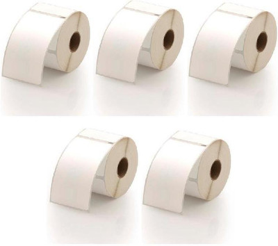TSC 100mmX150mm (4 inch X 6 inch), Thermal Transfer Barcode Labels Stickers, Set of 5 Rolls, 250 Labels In Roll, Permanent Self Adhesive Paper Label Smooth & Milky White Paper Labels In Roll, Permanent Self Adhesive Paper Label(White) TSC 100mmX150mm (4 inch X 6 inch), Thermal Transfer Barcode Labels Stickers, Set of 5 Rolls, 250 Labels In Roll, Permanent Self Adhesive Paper Label Smooth & Milky White Paper Labels In Roll, Permanent Self Adhesive Paper Label(White)