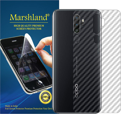 MARSHLAND Back Screen Guard for Oppo A9 2020, carbon fiber(Pack of 1)