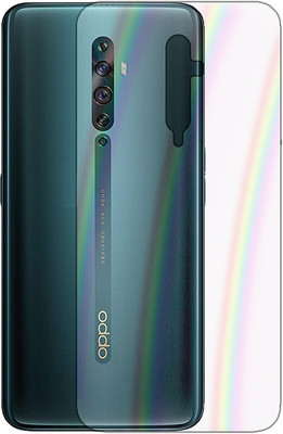 MARSHLAND Back Screen Guard for Oppo Reno2 F, Rainbow Effect(Pack of 1)