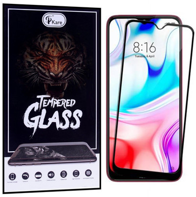 iKare Edge To Edge Tempered Glass for Mi Redmi 8(Pack of 1)