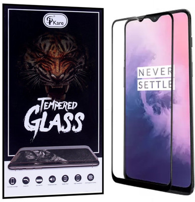 iKare Edge To Edge Tempered Glass for Oneplus 7(Pack of 1)