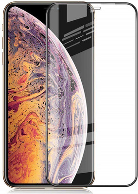 Bodoma Edge To Edge Tempered Glass for Apple Iphone 11pro Max(Pack of 1)