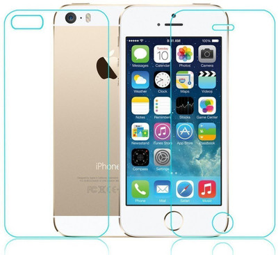 PR SMART Front and Back Tempered Glass for Apple iPhone 5s, Apple iPhone 5(Pack of 2)