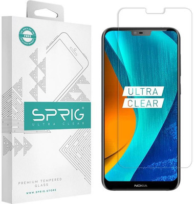 Sprig Tempered Glass Guard for Nokia 6.2(Pack of 1)