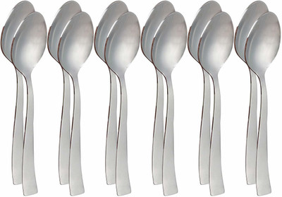 Mohini steels Stainless Steel Table Spoon Set(Pack of 12)