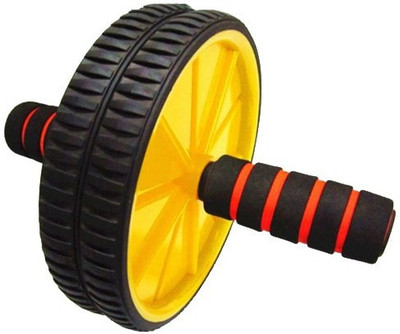 kb marty Excellent Double Wheel Ab-Roller Ab Exerciser(Multicolor)