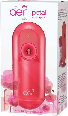Godrej Aer Petal Crush Pink Automatic Spray(225 ml)