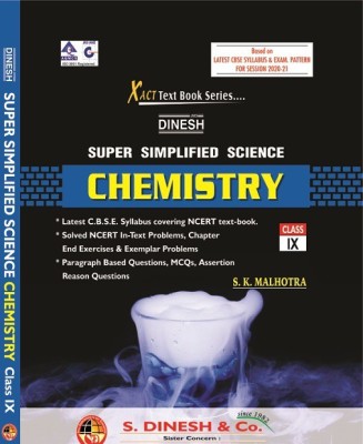 Super Simplified Science Chemistry for Class IX (2020-2021 Examination)(English, Paperback, S K MALHOTRA)