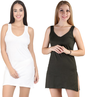 Blazon Women Chemise(Pack of 2)