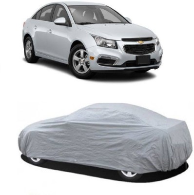 GIFFEN Car Cover For Chevrolet Cruze (Without Mirror Pockets)(Silver, For 2010, 2011, 2012, 2013, 2014, 2015, 2016, 2017 Models)