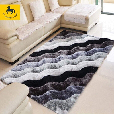 shopgallery Multicolor Polyester Carpet(4 ft,  X 6 ft, Rectangle)