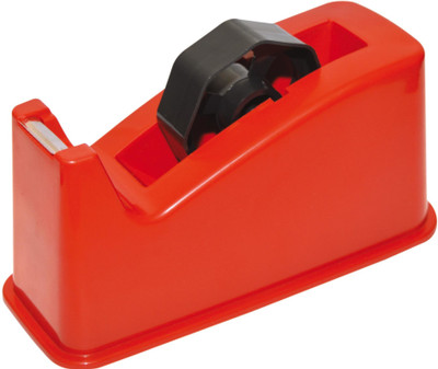 OMEGA single sided Handheld Tape Dispenser - Cello (Manual)(Set of 1, Red)