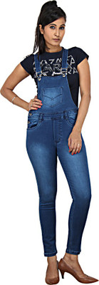 FCK-3 Women Blue Dungaree