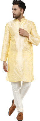 SKAVIJ Men Kurta Pyjama Set