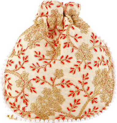 KUBER INDUSTRIES Women Multicolor Pouch Potli