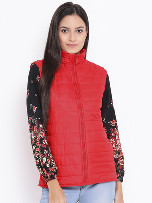 OXOLLOXO Sleeveless Solid Women Jacket