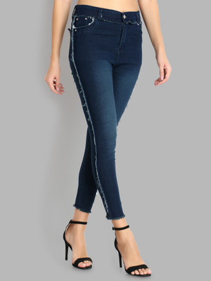 Perfect Outlet Skinny Women Blue Jeans