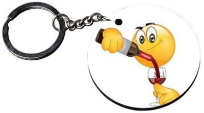 OiOD circle emoji - 16 Key Chain