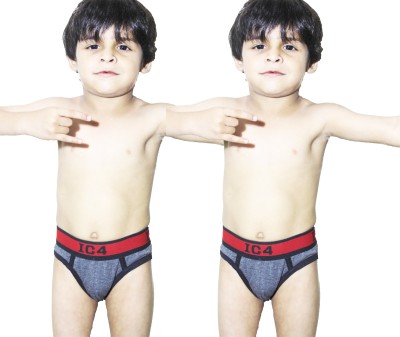 IC4 Brief For Boys(Grey Pack of 2)