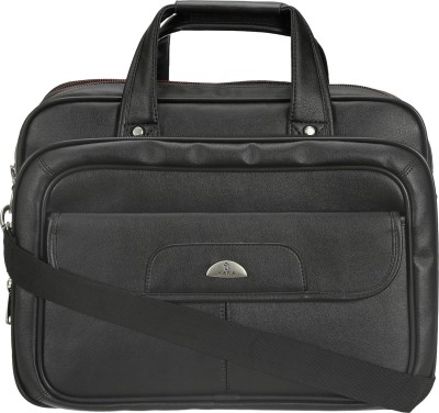 KARA 14 inch Laptop Messenger Bag(Black)