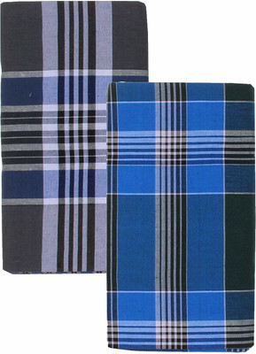 SSS NOVELTIES Checkered Multicolor Lungi