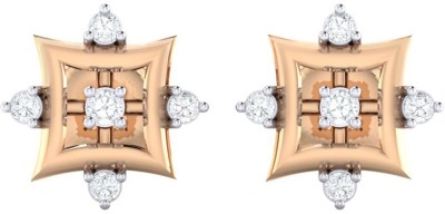 Diamtrendz Jewels Rose Gold 18kt Diamond Stud Earring