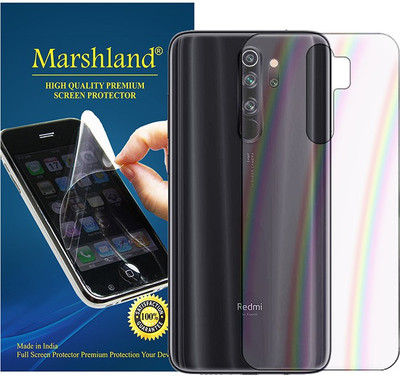 MARSHLAND Back Screen Guard for Redmi note 8 Pro Rainbow(Pack of 1)